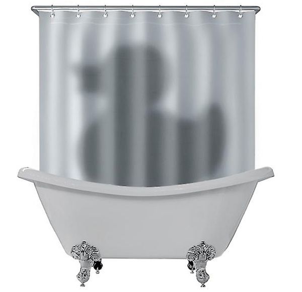 

new design 180*180cm shower curtain bath polyester anti-rush duck shadow pattern 3d waterproof with 12 plastic hooks children bathroom