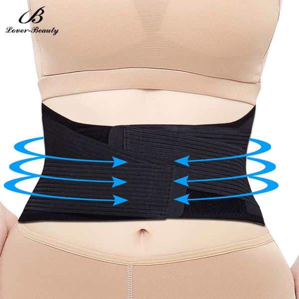 

lover beauty waist trainer shaping slimming wrap body shaper waist cincher tummy slimmer sweet sweat belt slimming corset-a, Black;white