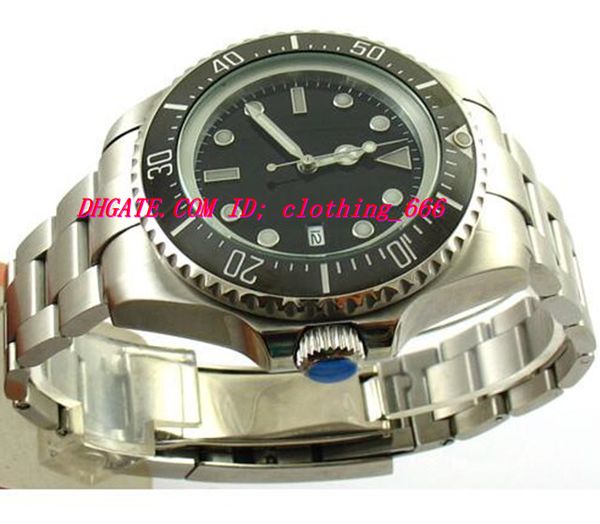 

luxury watches wristwatch fashion watch 44mm style stainless steel bracelet ceramic bezel automatic mens watch men's wrist watches, Slivery;brown