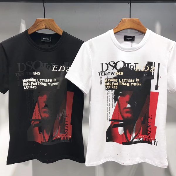 

2019 Новое Прибытие мода лето мужские футболки повседневная фитнес-бренд одежда фу