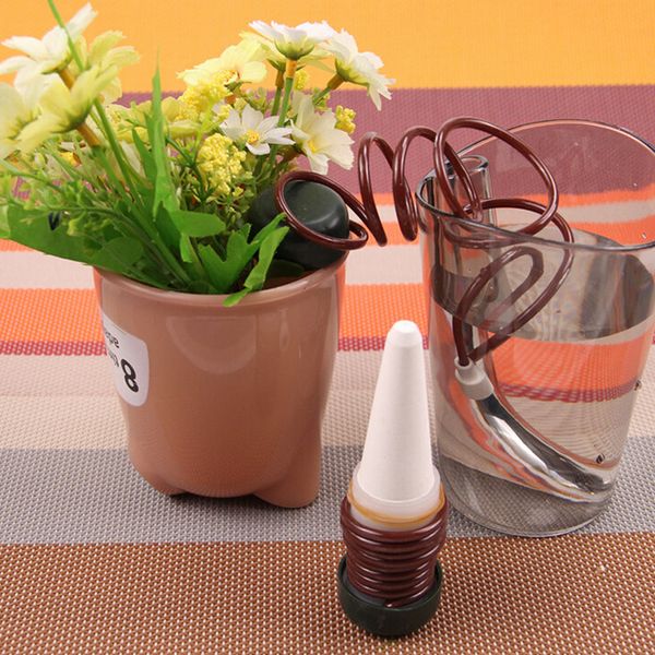 

new indoor auto drip irrigation watering system automatic drip watering spike for houseplant tv novelty households