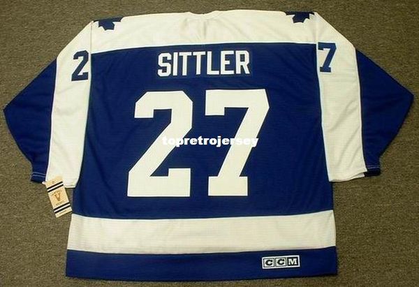 

wholesale mens darryl sittler toronto maple leafs 1978 ccm vintage retro hockey jersey, Black;red