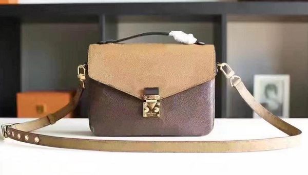 

Genuine leather women 039 handbag pochette meti houlder bag cro body bag m40780