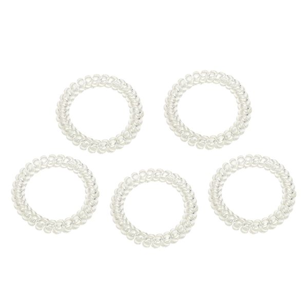 

5cm telephone wire line elastic hair bands for women rubber band hair accessories for women ties ponytail holder 5pcs