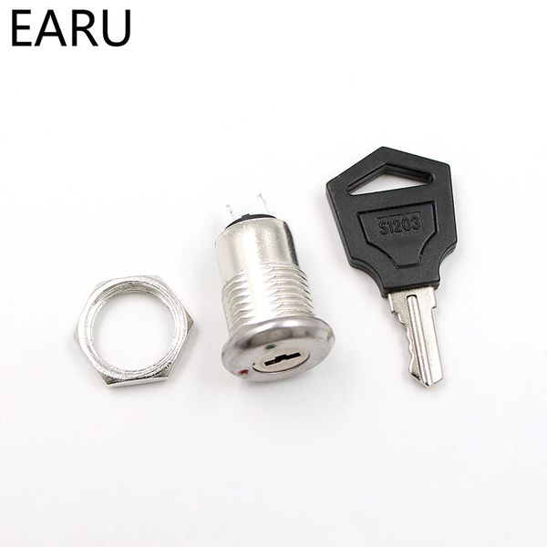 5pcs S1203 Security Power Locks Phone Lock Electronic Key Switch key Lock Keys