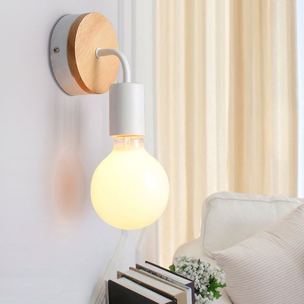 

современные настенные светильники бра прикроватные деревянные настенные светильники lamparas домашнее освещение лофт ресторан спальня декора