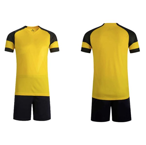 

Per onalized cu tom yellow inlge 2018 19 home blank ver ion of the occer team hort leeve uit