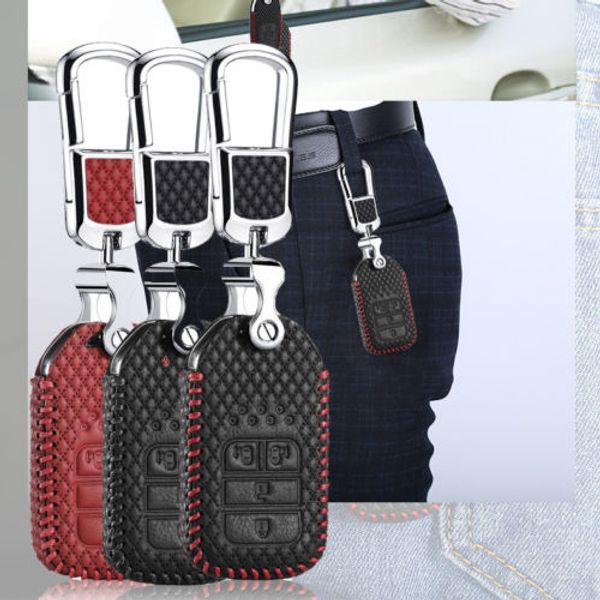 

smart key remote entry fob case cover / key chain for honda odyssey 2017