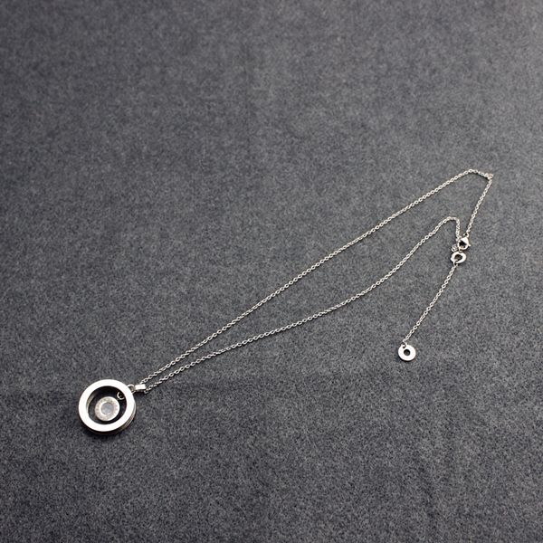 

Марка круг ожерелье женщина Tubogas перламутровые кольца кулон цепи свадьба любовни