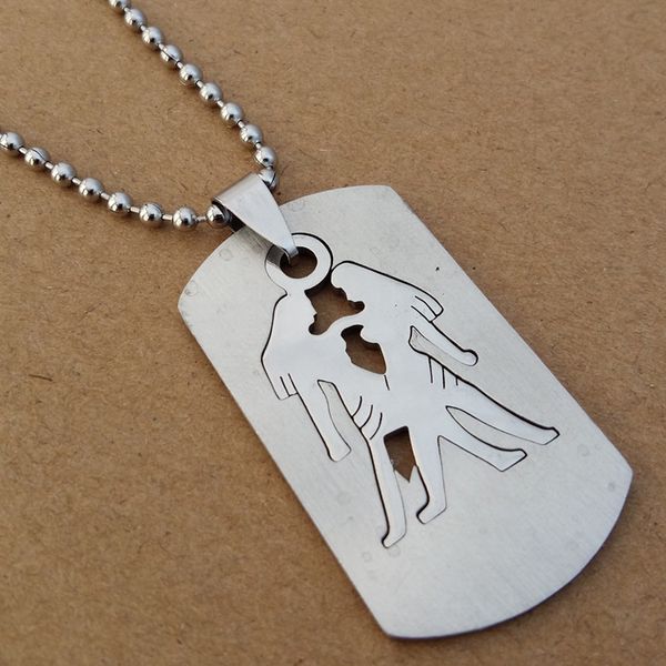 

1 gemini stainless steel twelve constellation sign necklace double detachable 12 zodiac lucky mother men's women's family gifts je, Silver