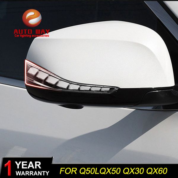 

car styling car led lamp rearview mirror light lamp for infiniti qx50 q50l q50 q70 qx30 qx60 infiniti q60 q30