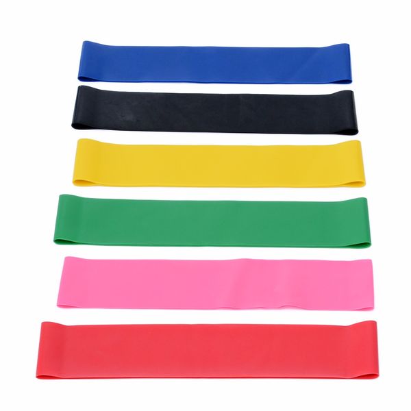 2019 Yoga Elastic Loop Band Set Gym Strength Fitness Natural Latex