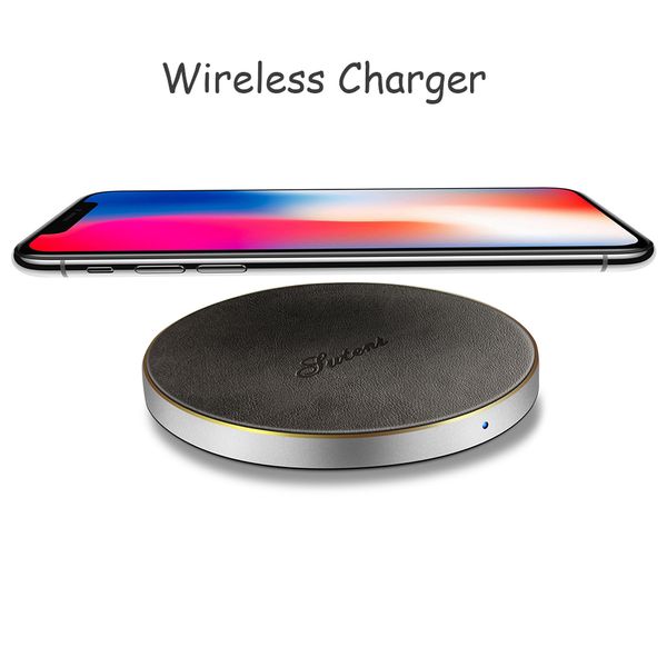 

deskwireless charger for iphone x 8 plus qi standard ultra slim fast quick charger for samsung galaxy s8 plus note 8 wholesale
