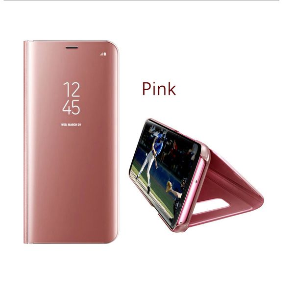 

latest for iphone cases eletroplating mirror mobile phone shell for samsung galaxy note 8 case flip phone case