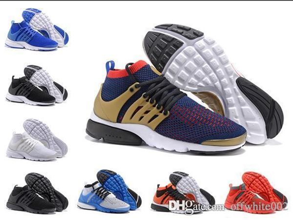 

2018 Presto Ultra Olympic Breathe черный белый кроссовки обувь 2018 Женщины мужчины спортивные кроссовки размер 36-eur 45