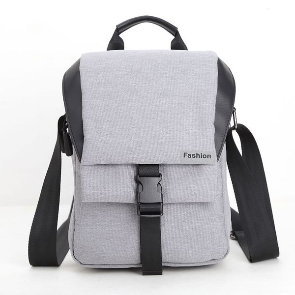 

leisure sports men single shoulder skew spanning bag multifunctional fashionable oxford chest handbag portable handbag