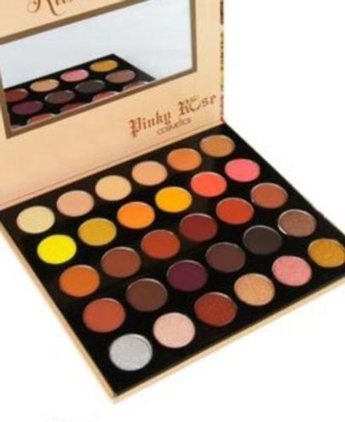 

2019 pinky rose cosmetics rustic rose palette eyeshadow beauty palette dhl
