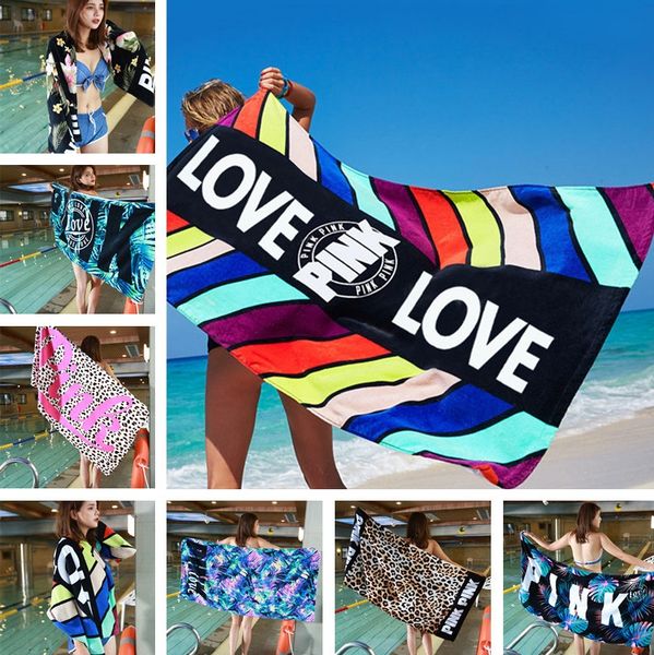 

New 145 75cm beach towel ab orbent cotton bath towel for bath wa hcloth beach towel 35pc lot t2i371