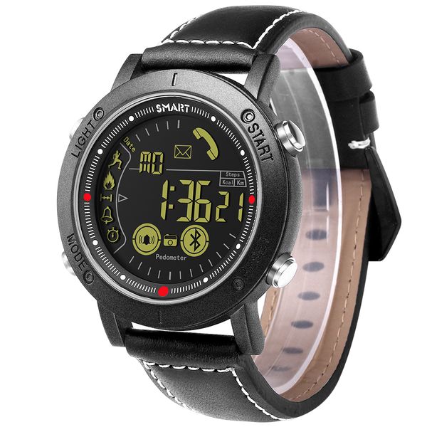 

waterproof watch remote self-timer information push sport watch, Slivery;brown
