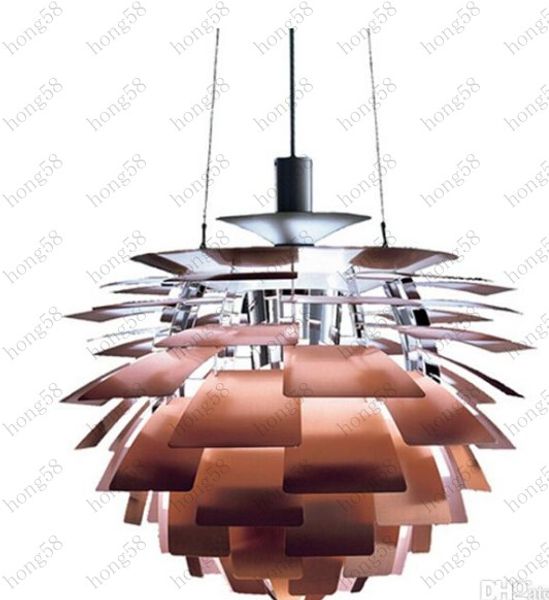 

Dia 38 48 60 72cm white pink ilver golden copper poul henning en ph artichoke ceiling light pendant lighting droplight lamp