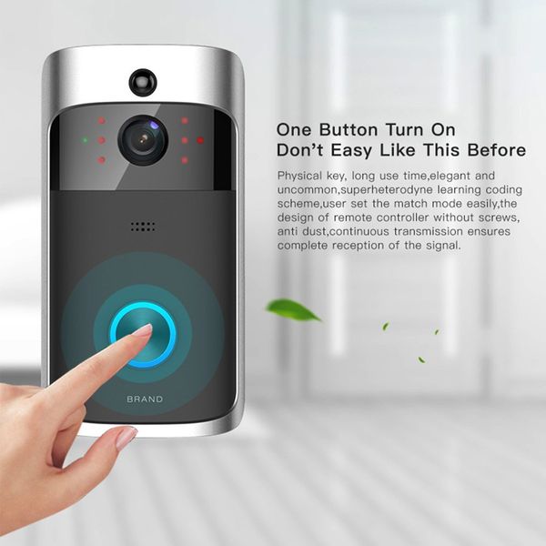 2019 Wireless Video Doorbell Camera Wi Fi 720p Hd Wifi Camera