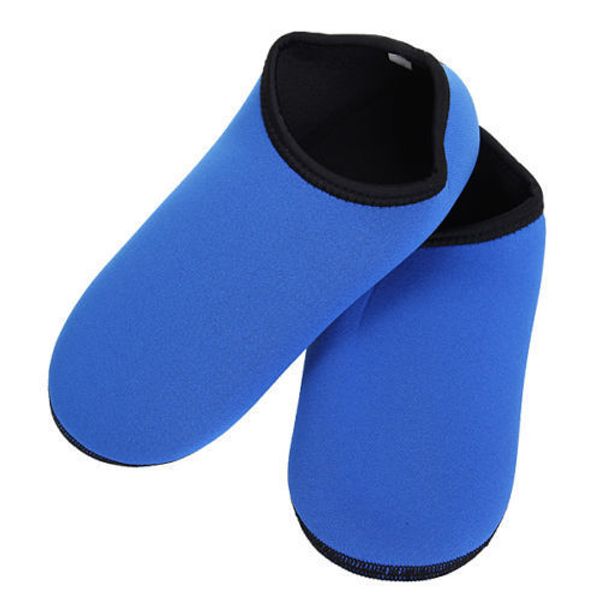 

2018 new 2.5mm neoprene water sports swimming skin scuba diving surfing socks snorkeling blue, Black