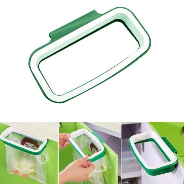 Creativo Appeso Cucina Armadio Armadio Portellone Stand Stoccaggio Porta Sacco Immondizia Appendere Borse Borsa Clip Portarifiuti