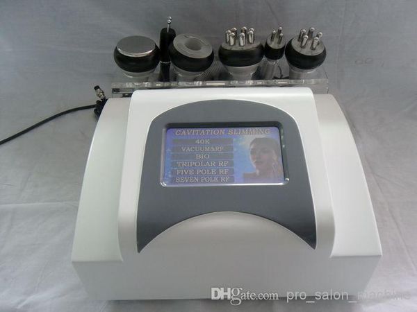 

Profe ional 6in1 ultra onic cavitation limming vacuum 5polar 7polar tripolar rf bio kin lifting weight lo