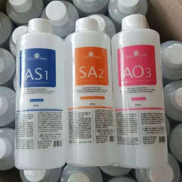 

as1 sa2 ao3 aqua peeling solution 400ml per bottle hydra dermabrasion face clean facial cleansing blackhead export liquid repa