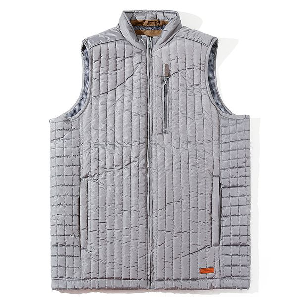 

madhero vest men lightweight gray men's waistcoat warm sleeveless jacket plaid lining with inside pocket european size outerwear, Black;white