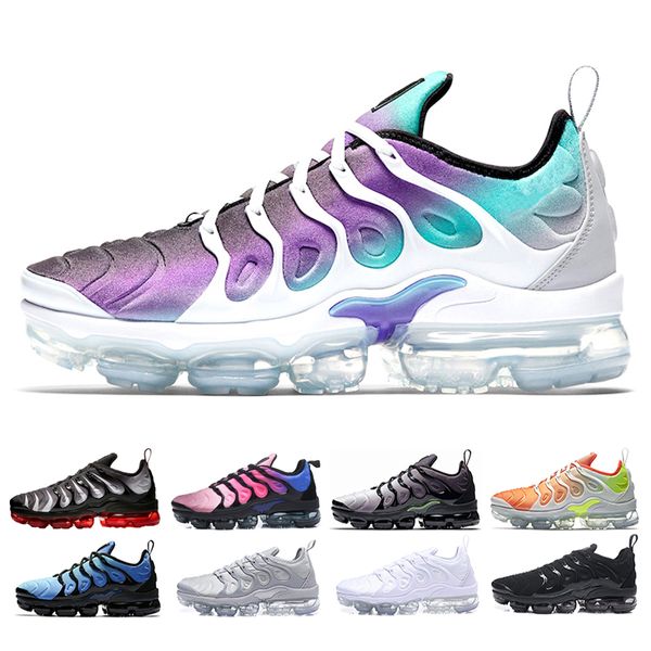 

2019 new chaussures tn plus ultra silver traderjoes running shoes colorways male pack sports tns mens trainers air men designer sneakers