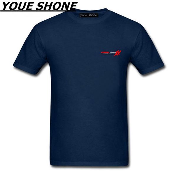 

men's t shirt men short sleeve tee t-shirts s135 honda cbr 1100 super blackbird xx t-shirt motorcycles black and white tees, White;black
