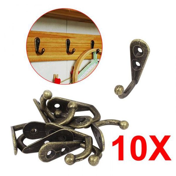 

retro wall mounted single hook hangers bronze vintage style storage organizer wall mount home decor