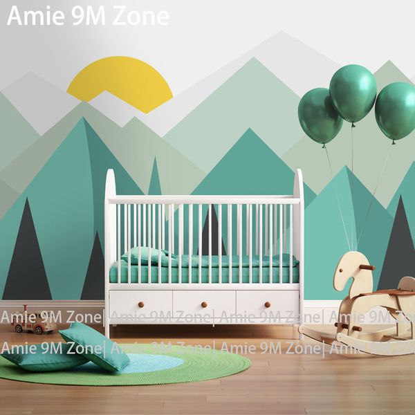 Téléchargement gratuit Images Acheter Gros Pure Vert Montagne Art Papier Peint Murale Sur Le Mur dernière par