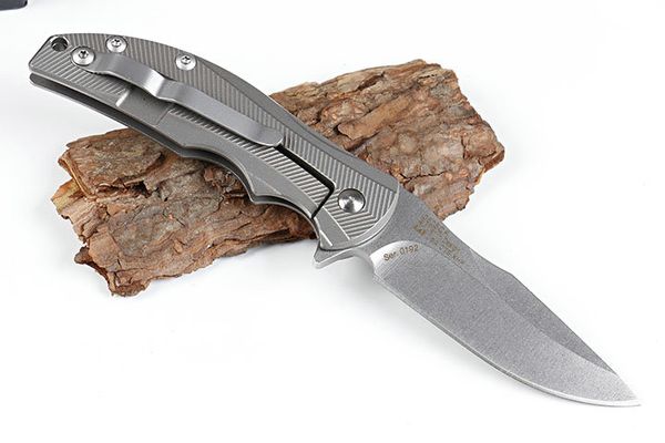 

Zero Tolerance 0606CF Flipper RJMarlin Design CTS-XHP Titanium Handle Folder D2 Blade Outdoor Survival Tactical Camping Pocket Knives P6Q