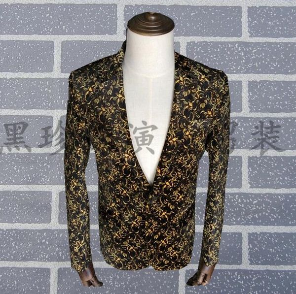

men suits designs personalized printing stage costumes for singers men england blazer dance clothes jacket star style punk, White;black