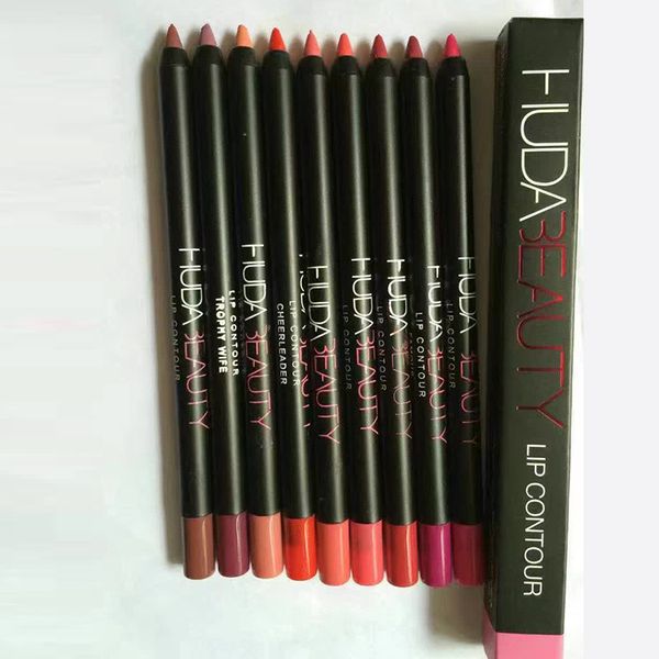 

New brand matte lip glo make up lip tick lip pencil 9 color waterproof lip liner hippin