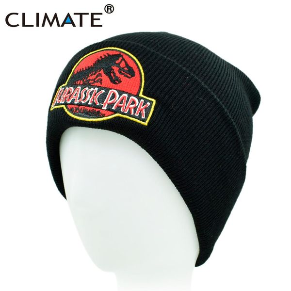 

climate men women warm beanine winter hat world dinosaur knit beanie hat cap for men women youth teenagers