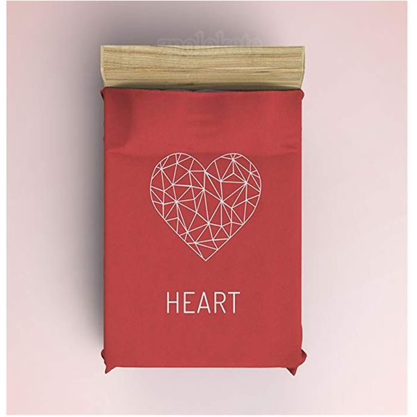 

creative heart-shaped pattern fleece blankets warm bed blanket, thick couch blanket, soft fabric