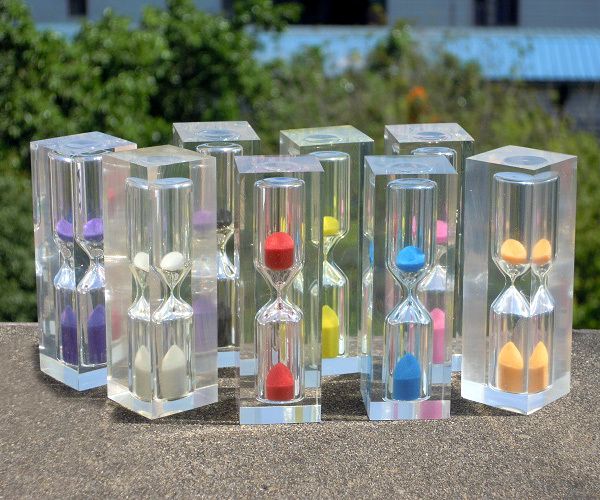 

acrylic sand clock hourglass timer 3 minute home desk decor xmas gift toy for brush teeth