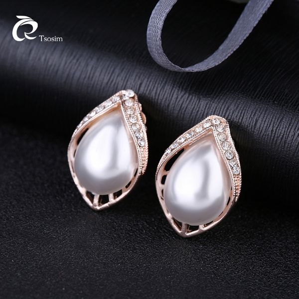 

clip earrings for woman nice pearl chain pendiente for all with or without hole clip ear easy dress earrings jewelry woman, Silver