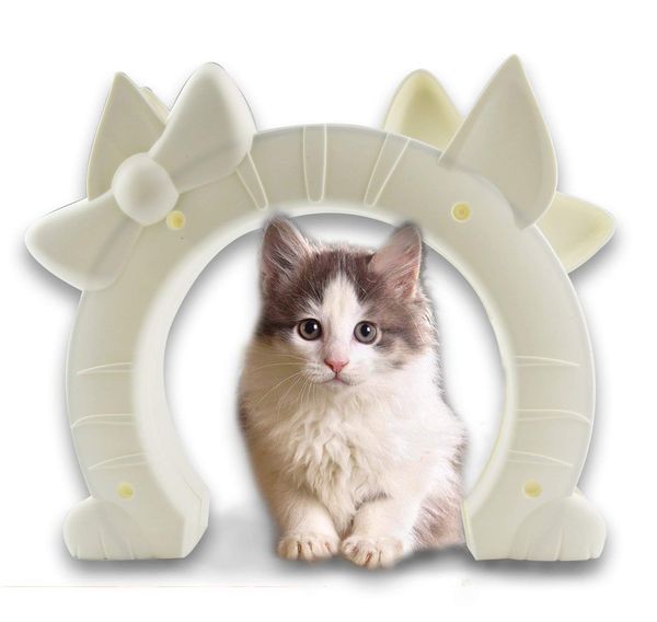 Pet Door For Cat Or Small Dog Keep The Dog Out Of The Cat Room Fit Interior Glass Or Solid Wood Door Canada 2019 From Sunshinezt Cad 30 83 Dhgate