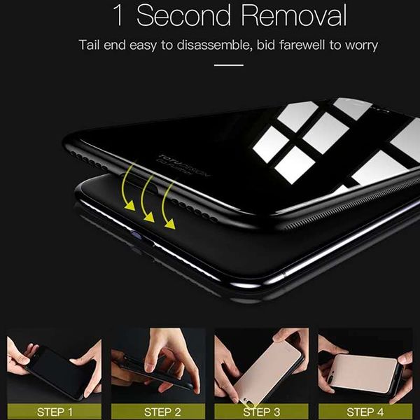 

totu design for iphone case tempered glass phone case ultra thin tpu+pc for iphone xs max case with retail package