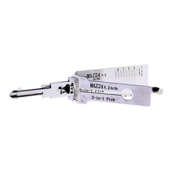 

lishi maz24 2 in 1 decoder and lock pick only for ignition lock
