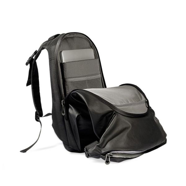 

in cipher] black oxford fabric new simple waterproof anti-theft backpacks computer bag brand leisure travel large capacity bags