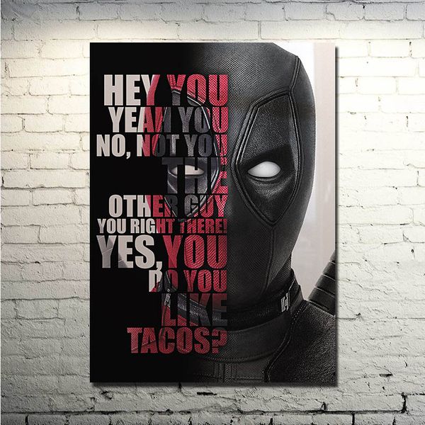 

superhero 2017 deadpool marvel new art 13x18 inches picture for wall decor (new