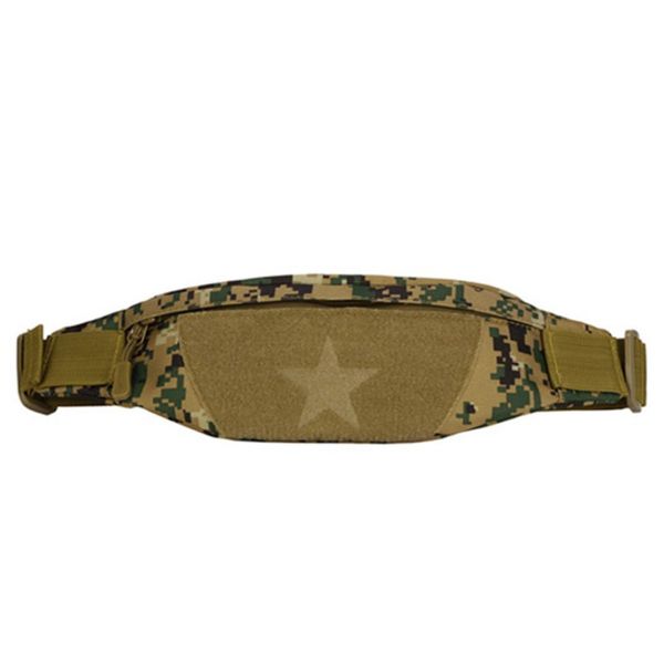 

protector plus green camo water repellent fanny pack waist belt bag travel wallet hip pouch us shipping