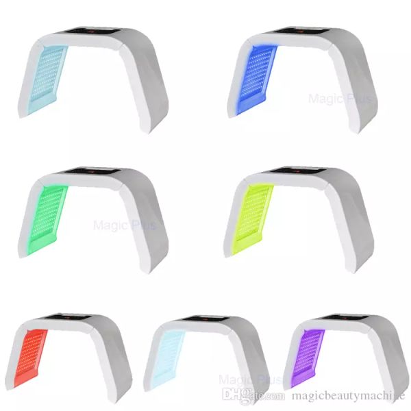 

led pdt pn therapy 7 colors ( red blue green )light treatment facial beauty acne treatment skin care rejuvenation pototherapy mask face