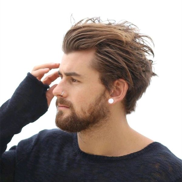 2019 8x9 Human Hair Replacement Systems Mono Lace And Pu