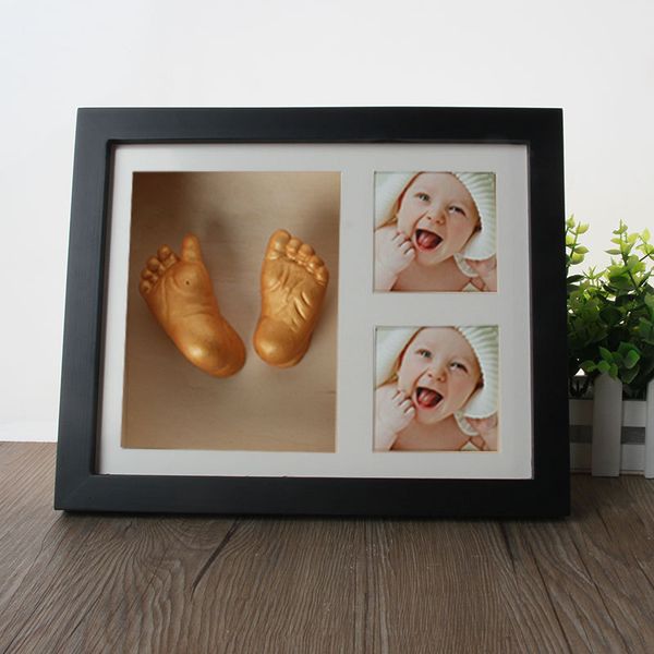 

cute baby p frame diy 3d handprint or footprint souvenir safe inkpad non toxic ceremony gift for baby